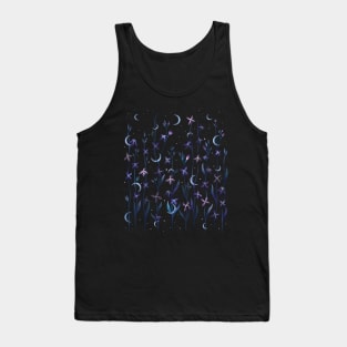 Greeting to the Moon - Matthiola longipetala Tank Top